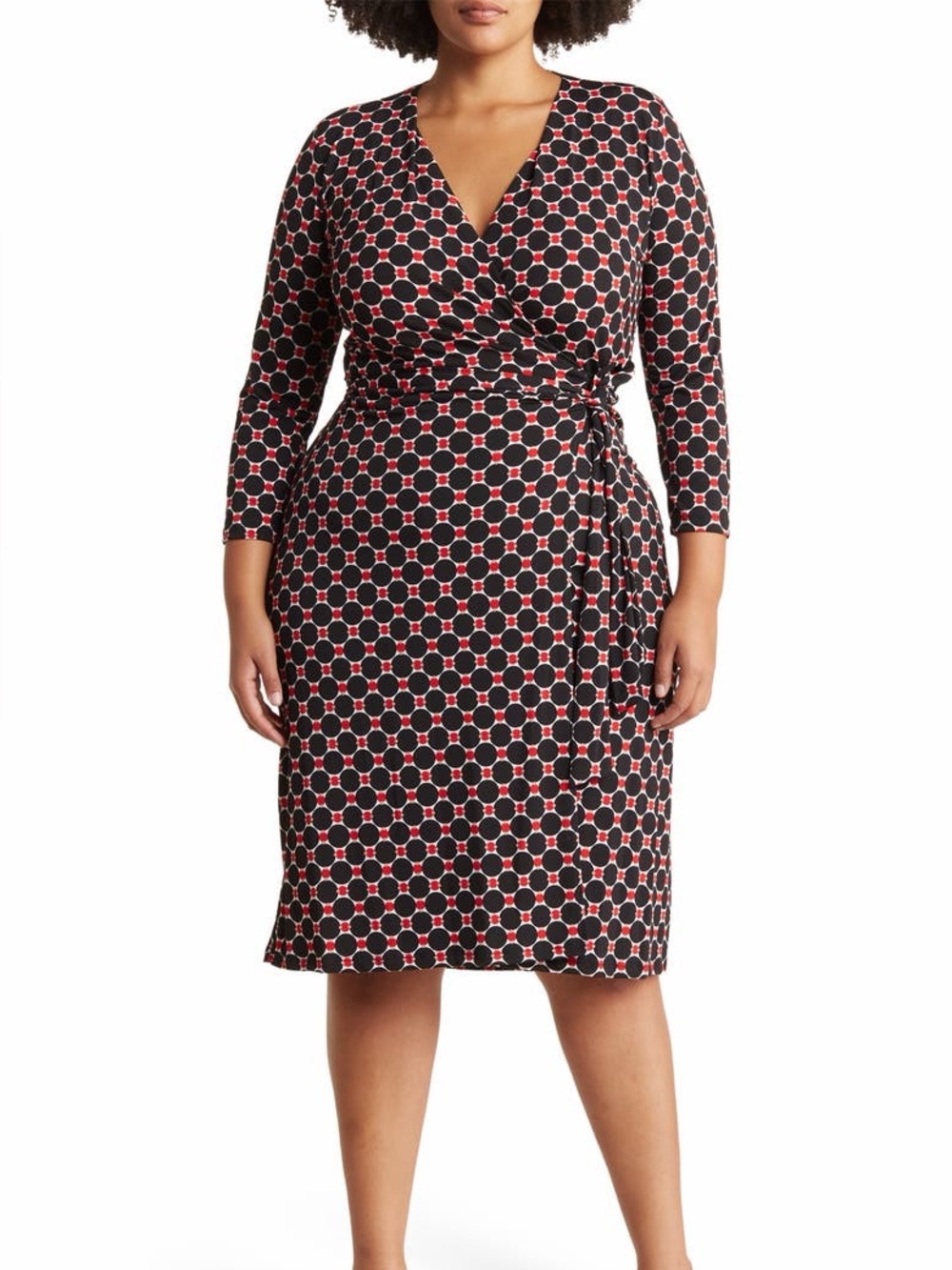 ‘Renee C’ 70s-Esque Wrap dress